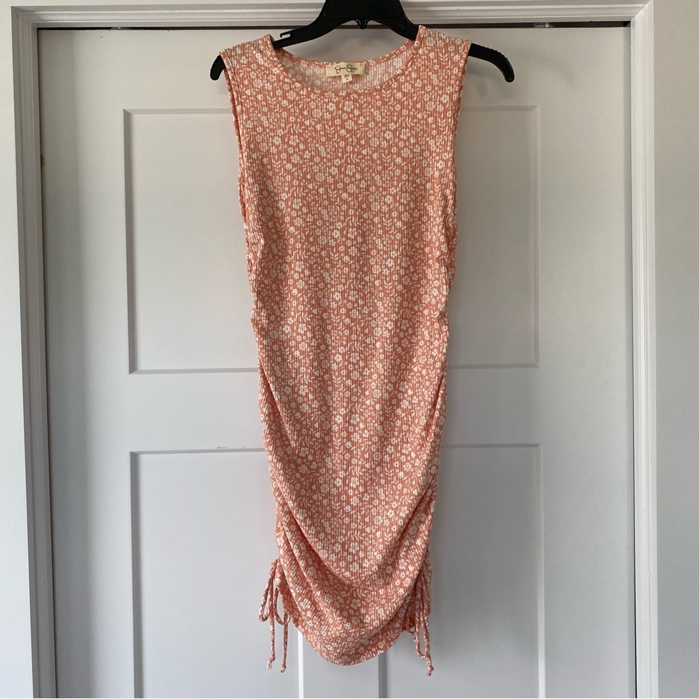 Jessica Simpson Ruched Floral Dress 🌷